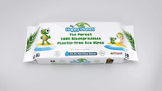My Happy Planet 100% Biodegradable Plastic-free Eco Wipes
